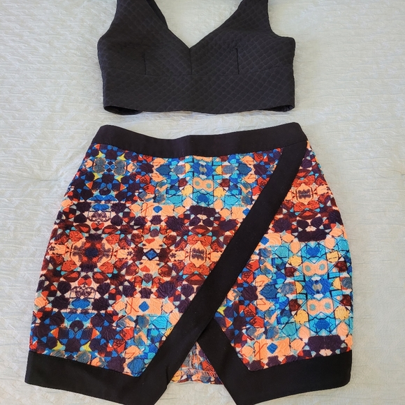 Dresses & Skirts - Crop top & bottom set